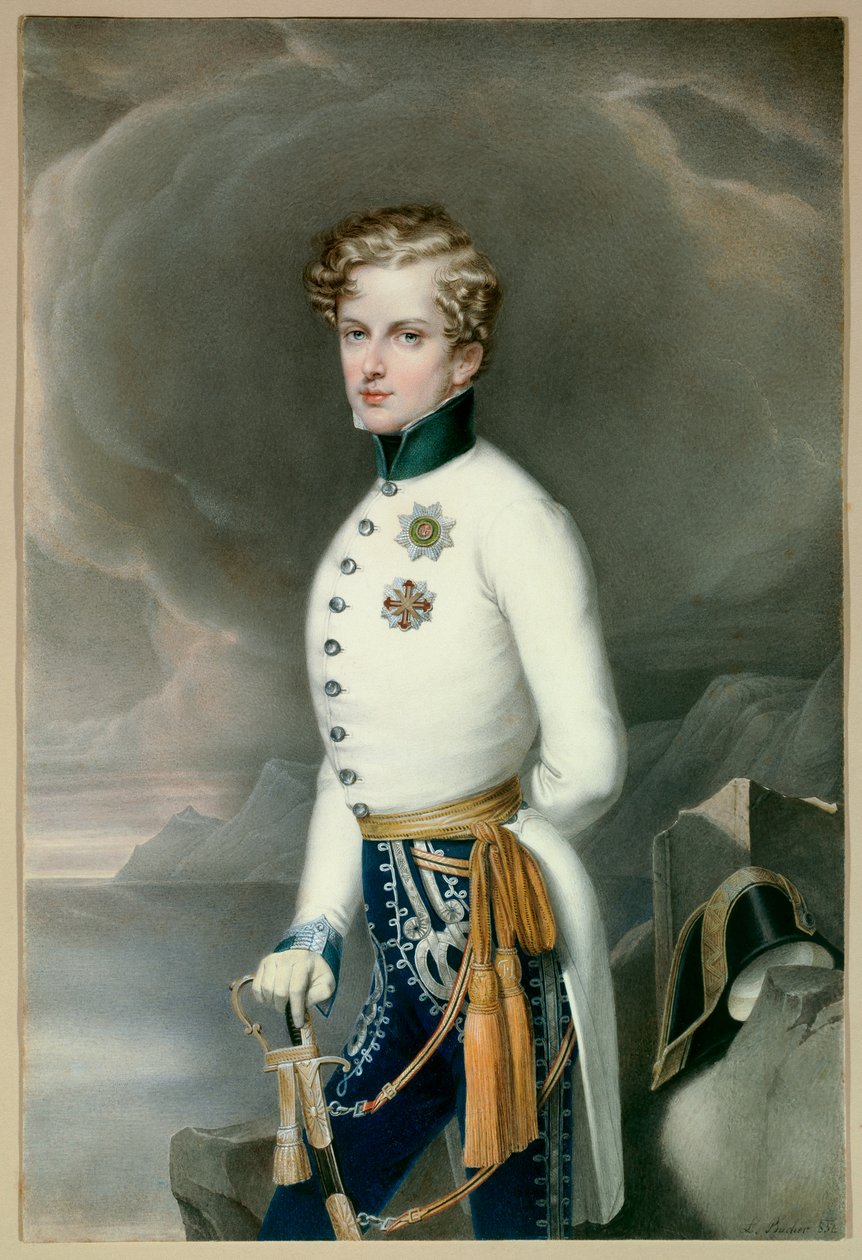 King of Rome and Prince of Parma Napoleon II, Duke of Reichstadt by Leopold Bucher