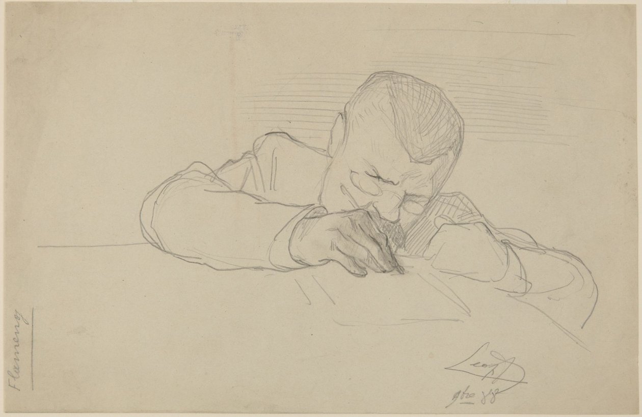 An Engraver by Leopold Flameng