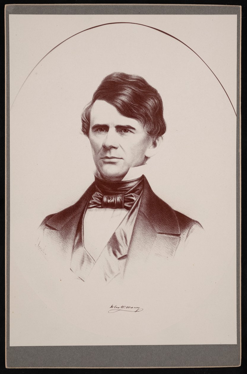 Portrait of John Walker Maury, 1809-1855, 1855 by Leopold Grozelier