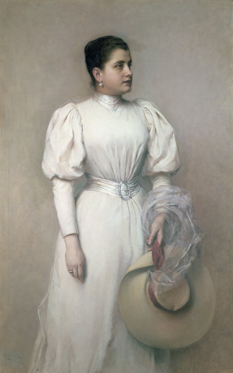 Marie Renard, opera singer with the Hof Opera and wife of Kinsky by Leopold Horovitz