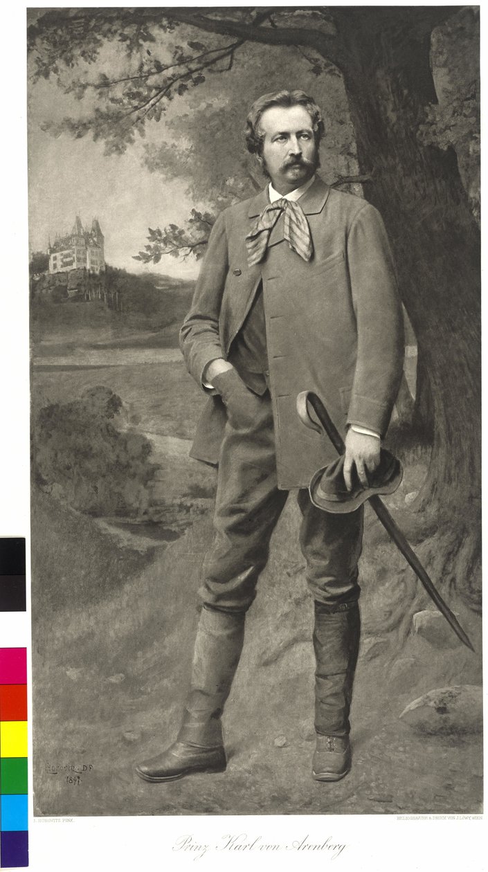 Prince and Duke Karl Arenberg by Leopold Stephan (after) Horovitz