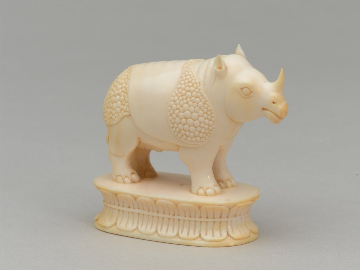 White bishop, chess piece, India, c.1820 by Leopoldo Metlicovich