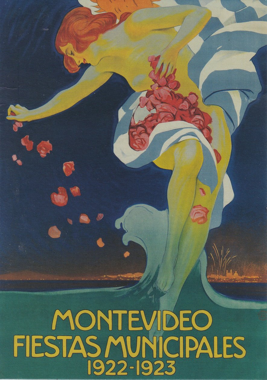 Montevideo Municipal Festivities by Leopoldo Metlicovitz