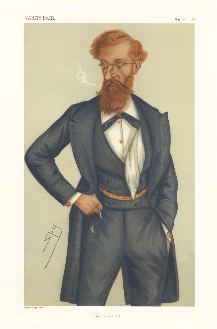 James Ludovic Lindsay (Lord Lindsay) MP - Portrait Standing by Leslie Matthew (1851 1922) Ward