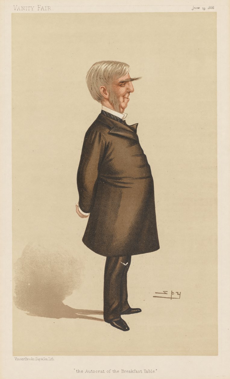 Vanity Fair: "The Autocrat of the Breakfast Table" by Leslie Matthew (Spy) Ward