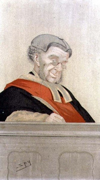 Galvanic Electricity: 'Spy' cartoon of Sir William Robert Grove (1811-96)