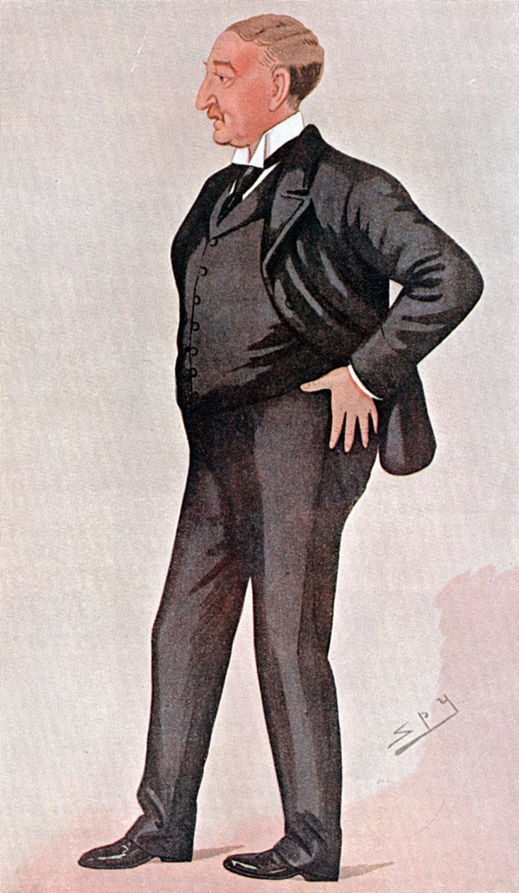 Cecil Rhodes, British-born South African, financier, statesman and empire builder by Leslie Matthew Ward
