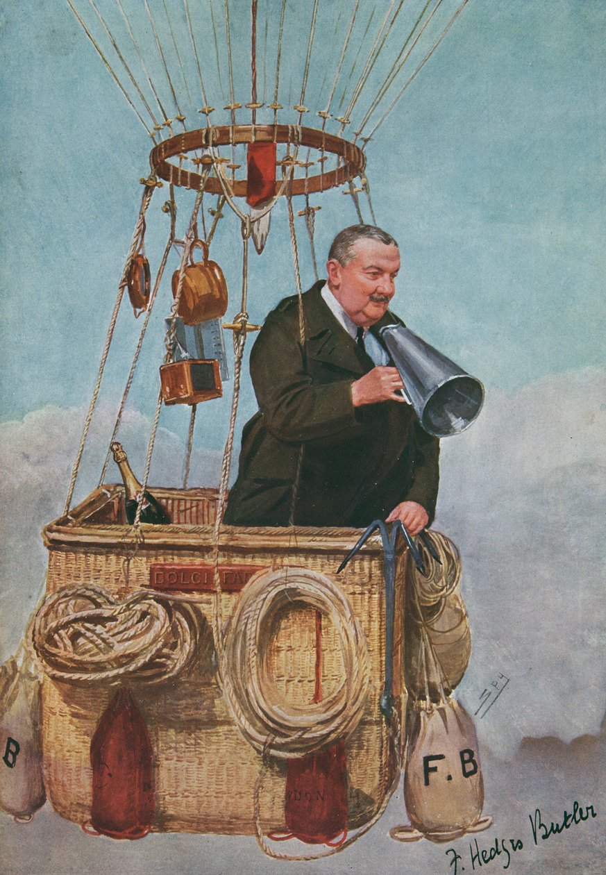 Frank Hedges Butler, Illustration from Vanity Fair by Leslie Matthew Ward