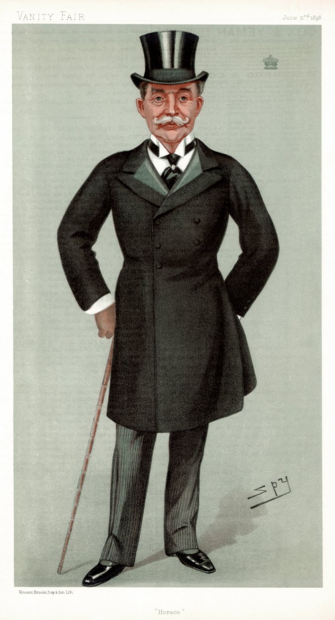 Horace, Lord Farquhar, British financier and politician, 1898 by Leslie Matthew Ward