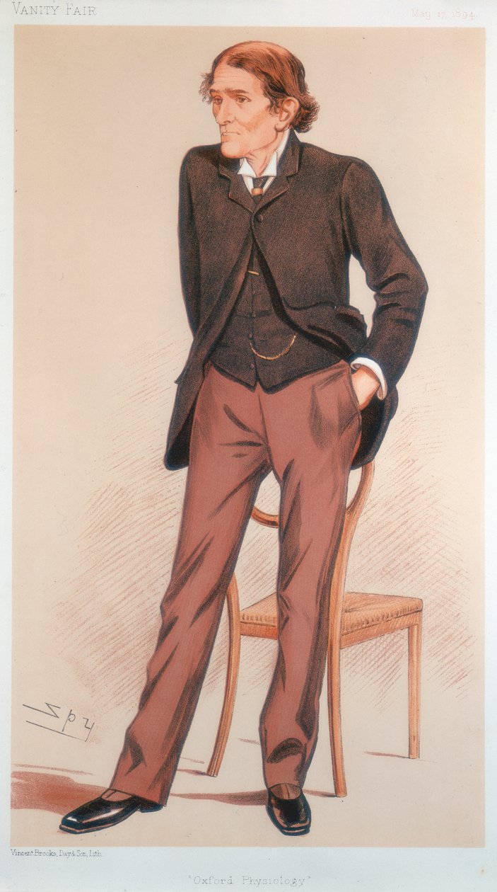 John Scott Burdon-Sanderson, British Physiologist by Leslie Matthew Ward