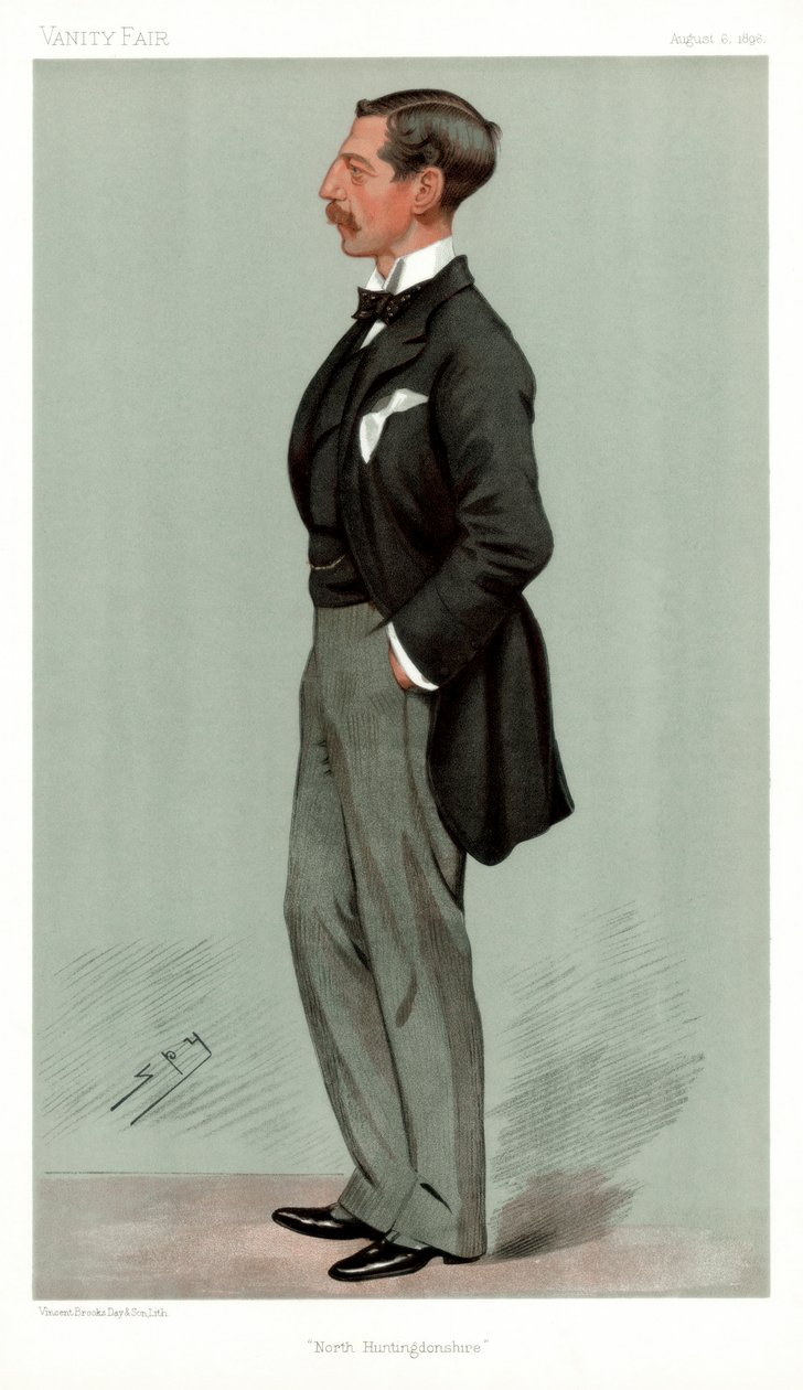 North Huntingdonshire, Ailwyn Fellowes, British politician, 1896 by Leslie Matthew Ward