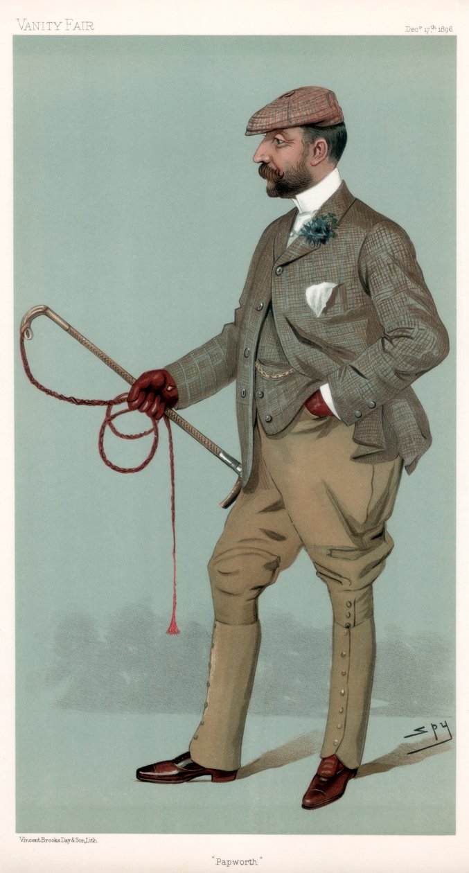 Ernest Terah Hooley, British Financier by Leslie Matthew Ward