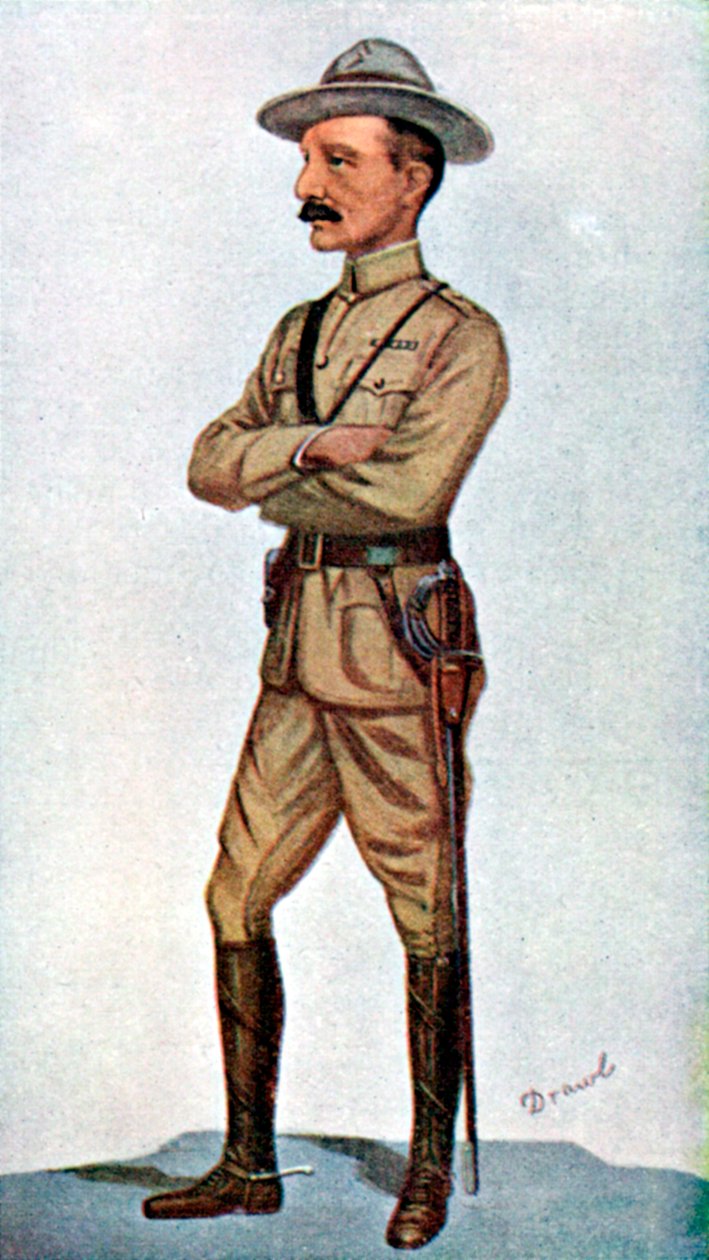 Robert Baden-Powell, English Soldier by Leslie Matthew Ward