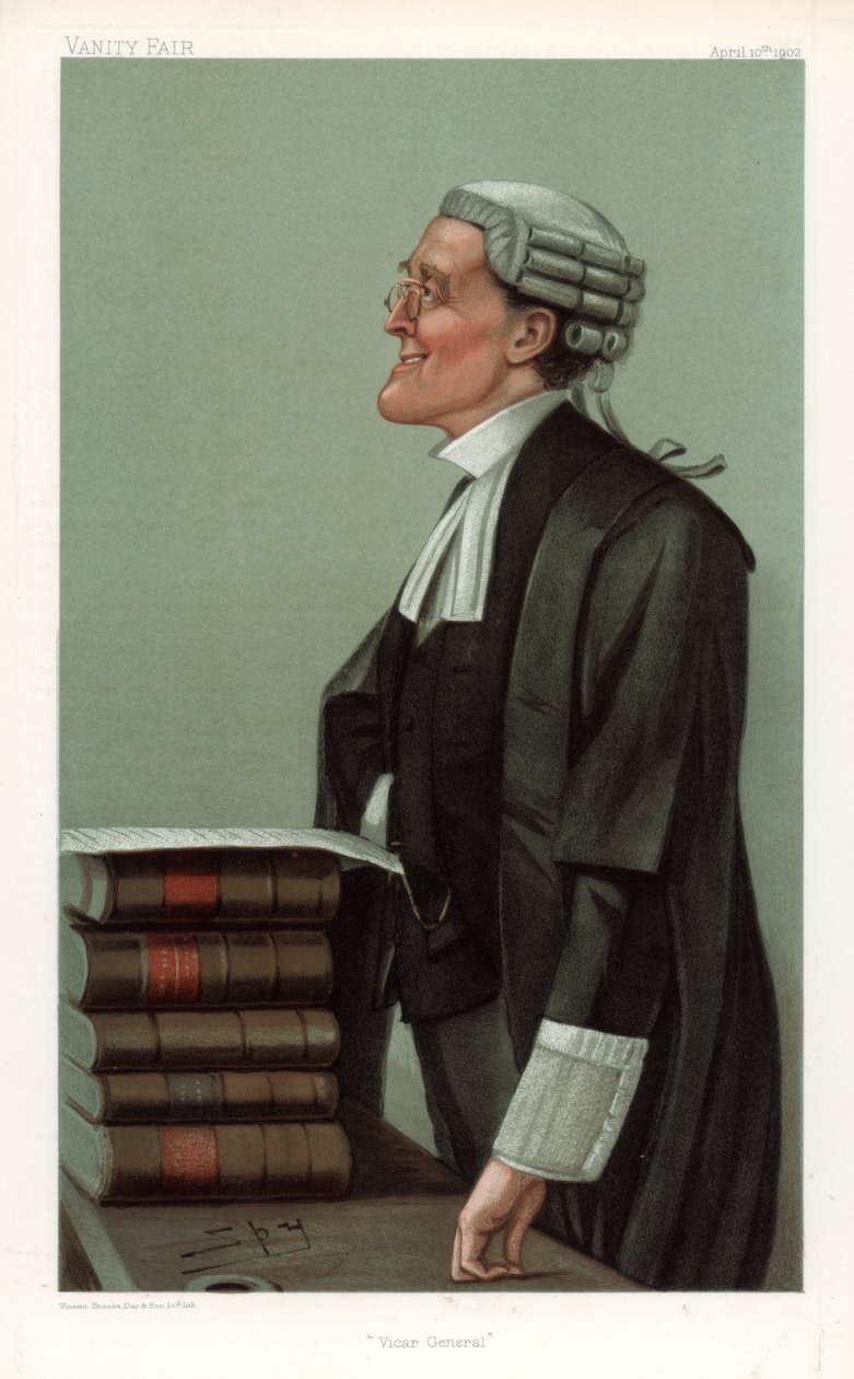 Vicar General, 1902 by Leslie Matthew Ward