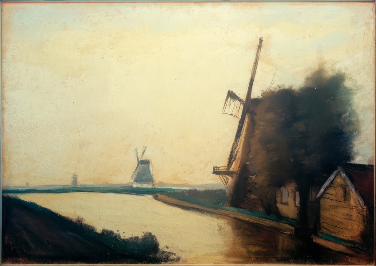 Windmill by Lesser Ury