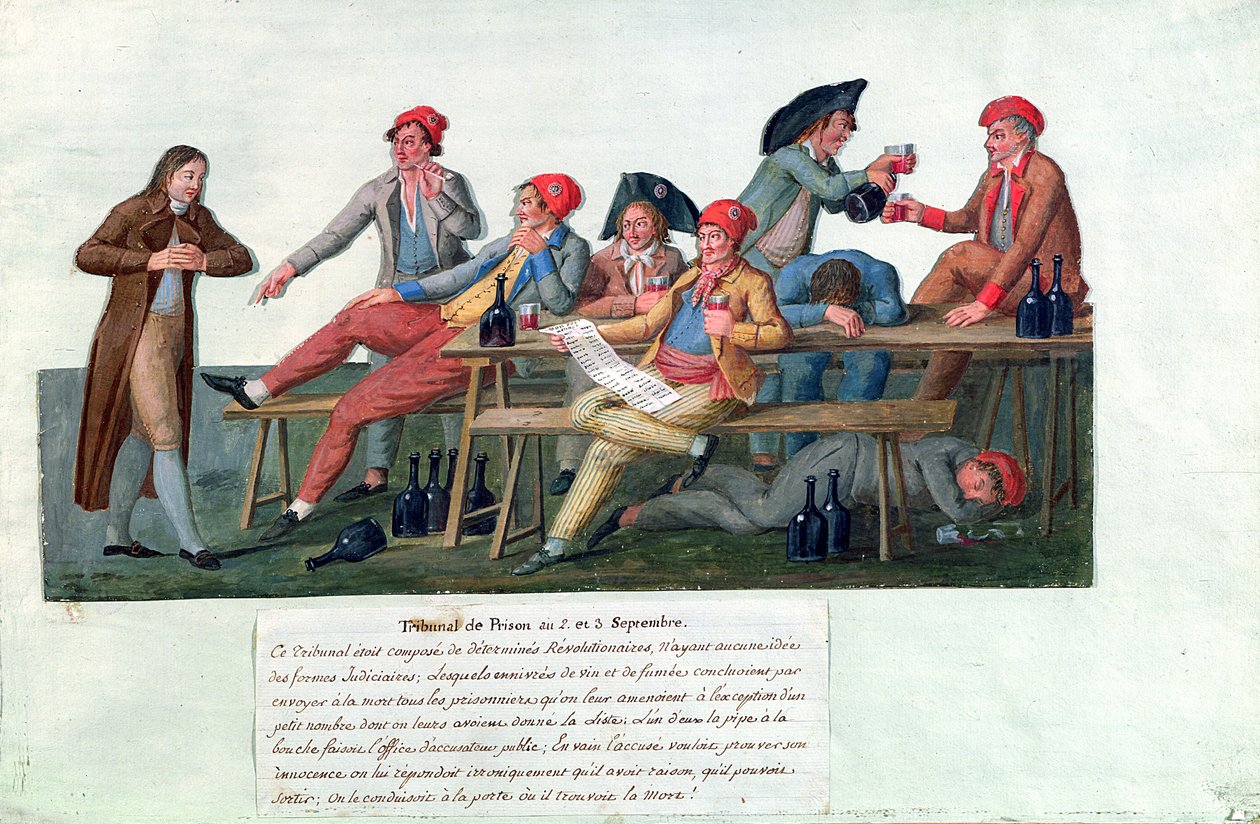 Prison Tribunal of 2 and 3 September, 1792 by Lesueur Brothers