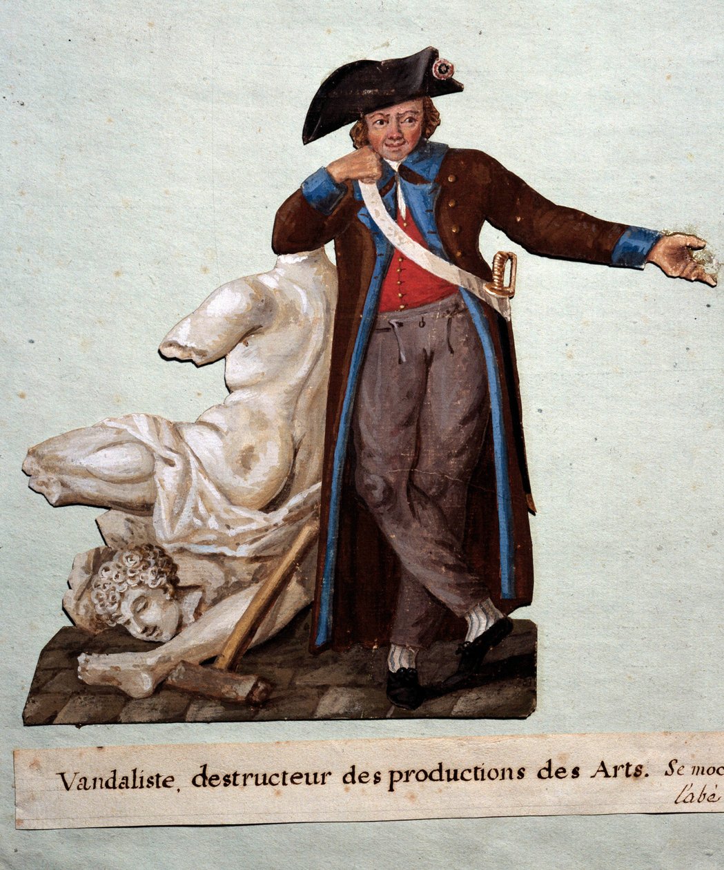 A Vandalist, Destroyer of Works of Art by Lesueur Brothers