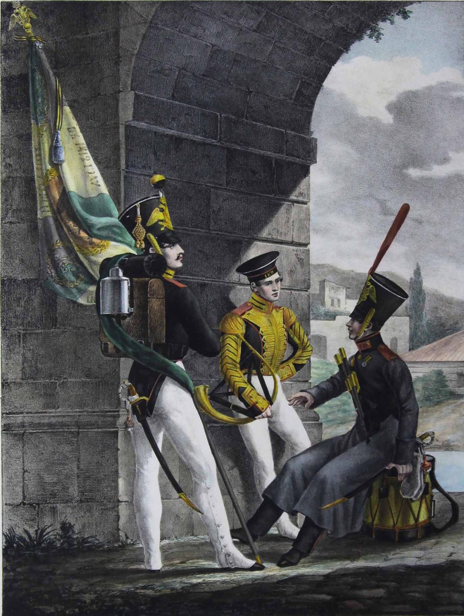 Podpraporshchik, Drummer and Hornist of the Finliandsky Guard Regiment