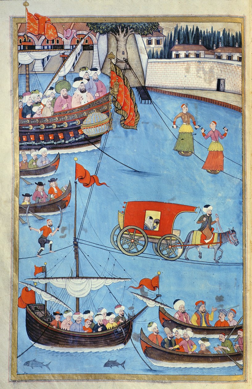 Nautical Festival before Sultan Ahmed III from 