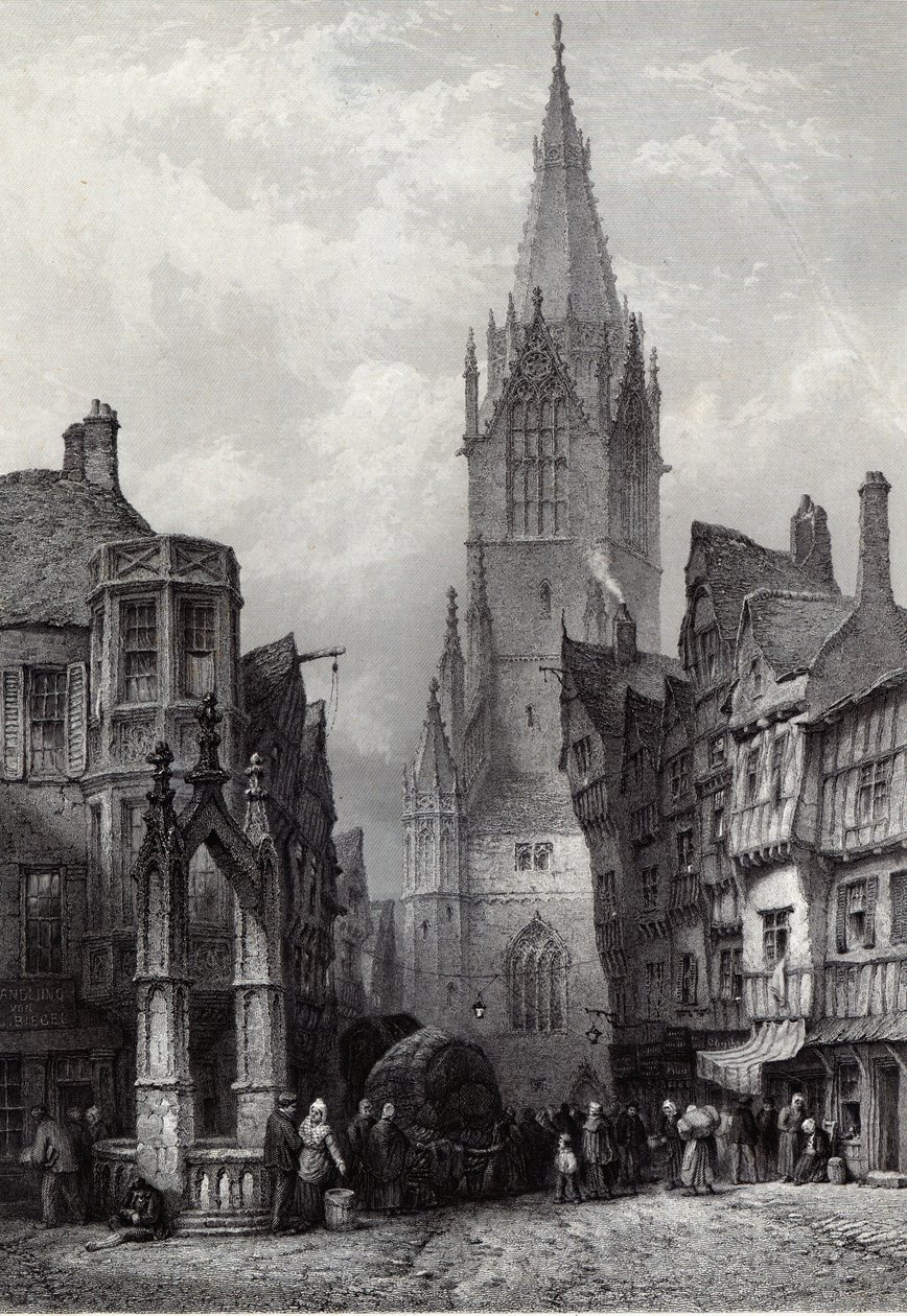 Reutlingen, engraved by J.J. Crew, printed by Cassell and Company Ltd. by Lewis John Wood