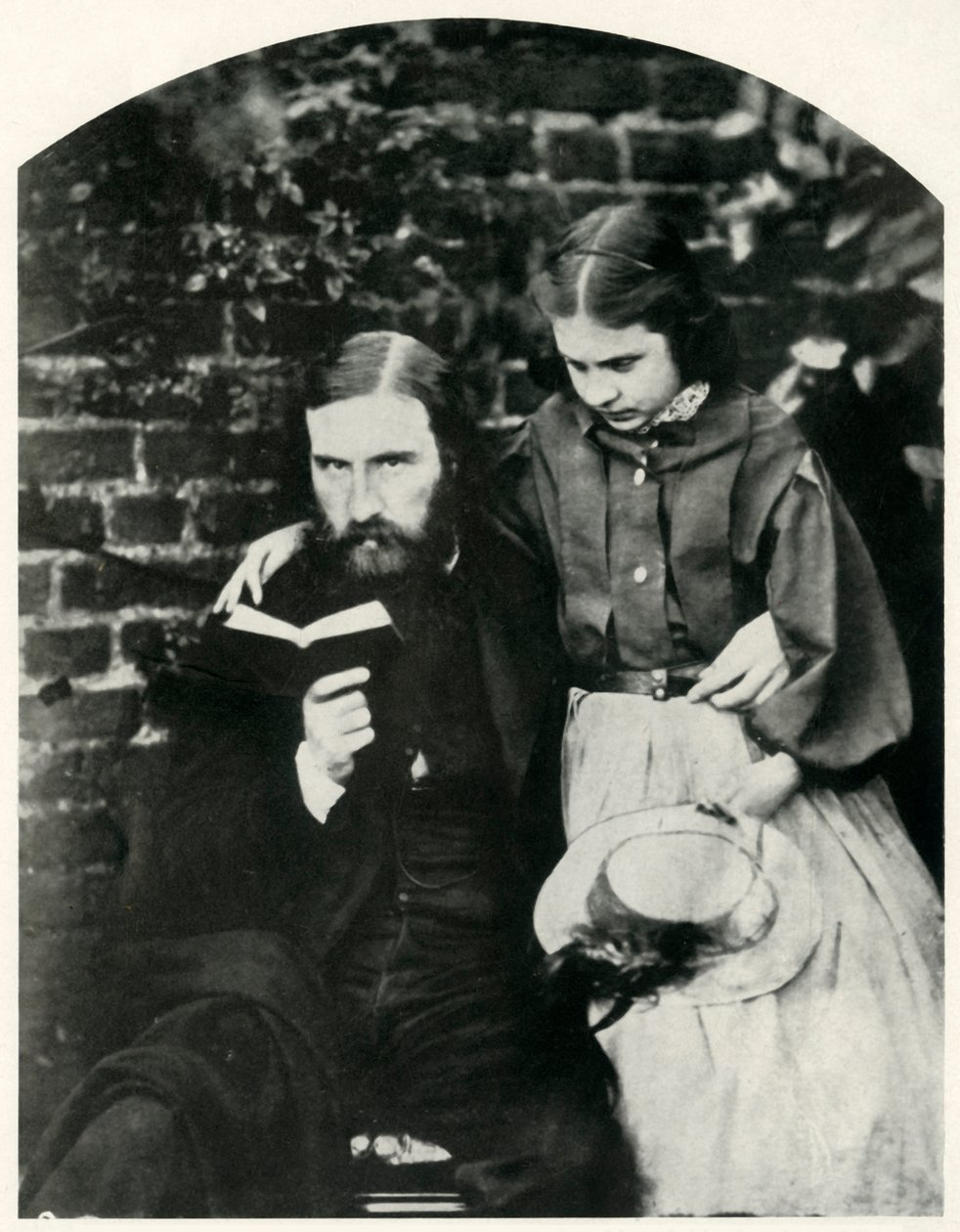 George Macdonald and his daughter Lilia Scott MacDonald by Lewis Carroll