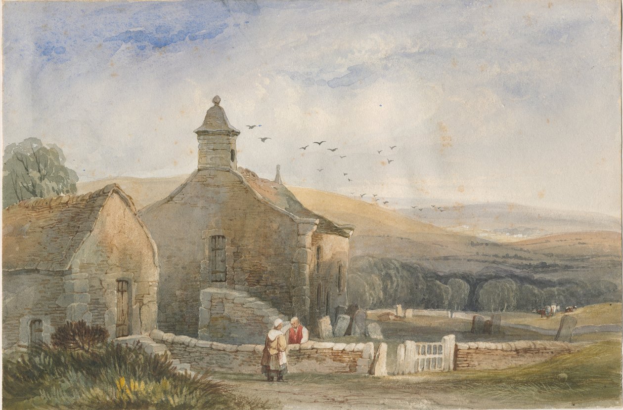 Elkstone Chapel by Lewis John Wood