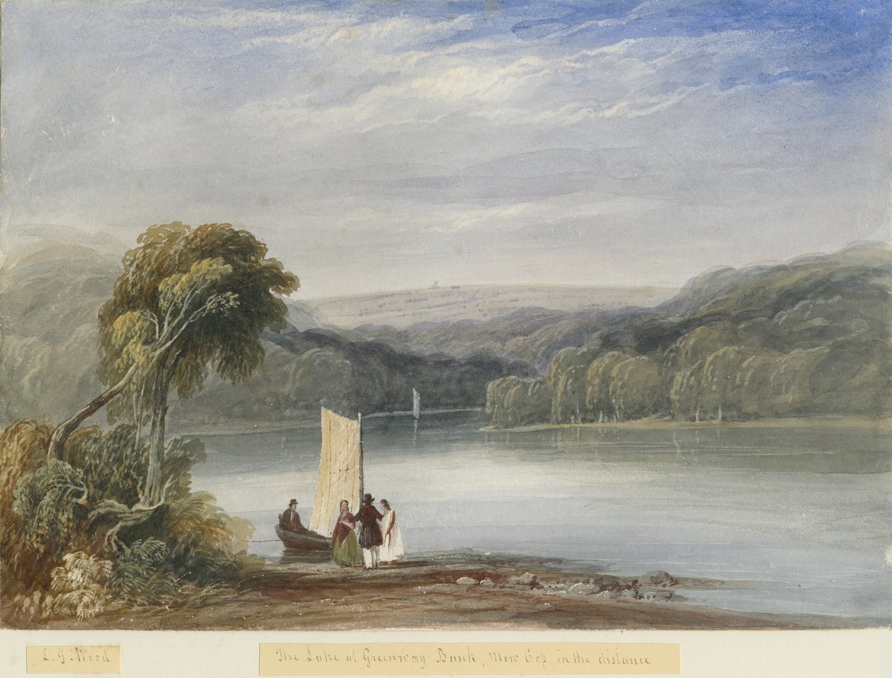 Greenway Bank - Lake by Lewis John Wood