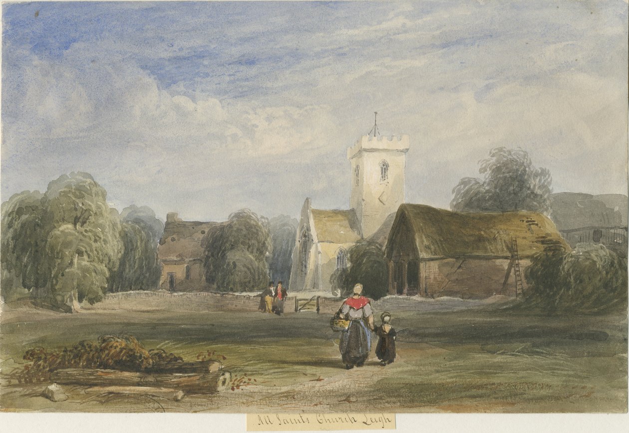 Leigh Church by Lewis John Wood