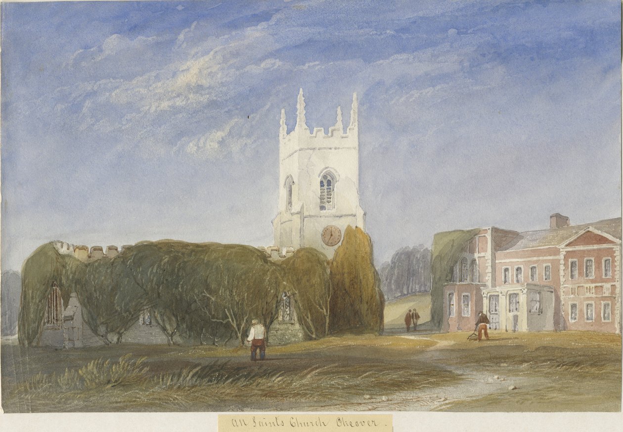 Okeover Church - All Saints by Lewis John Wood