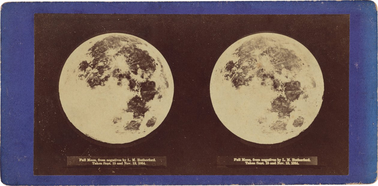 Full Moon, 1864 by Lewis M. Rutherford