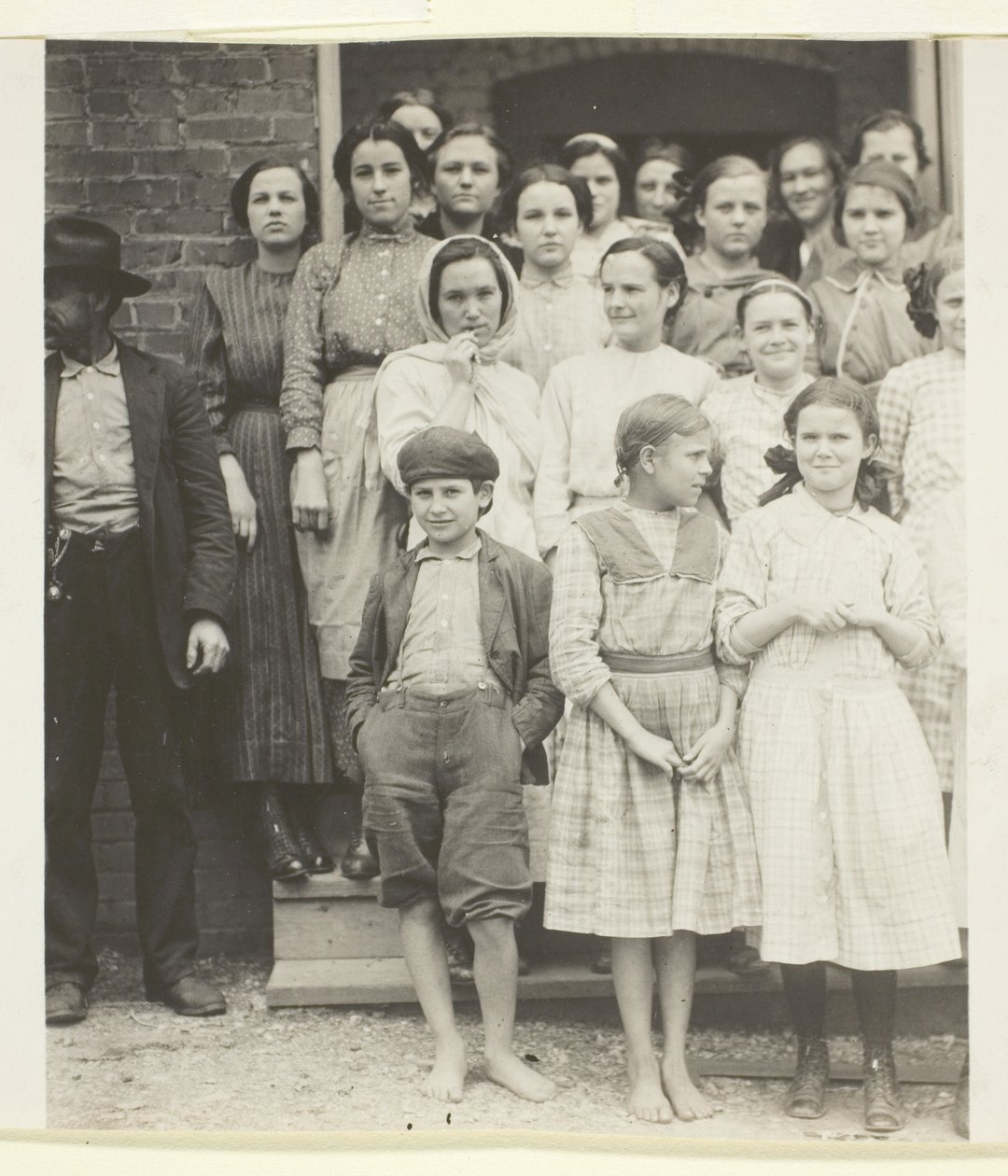 All are Workers in Walker County Hosiery Mills, Lafayette, Georgia by Lewis Wickes Hine