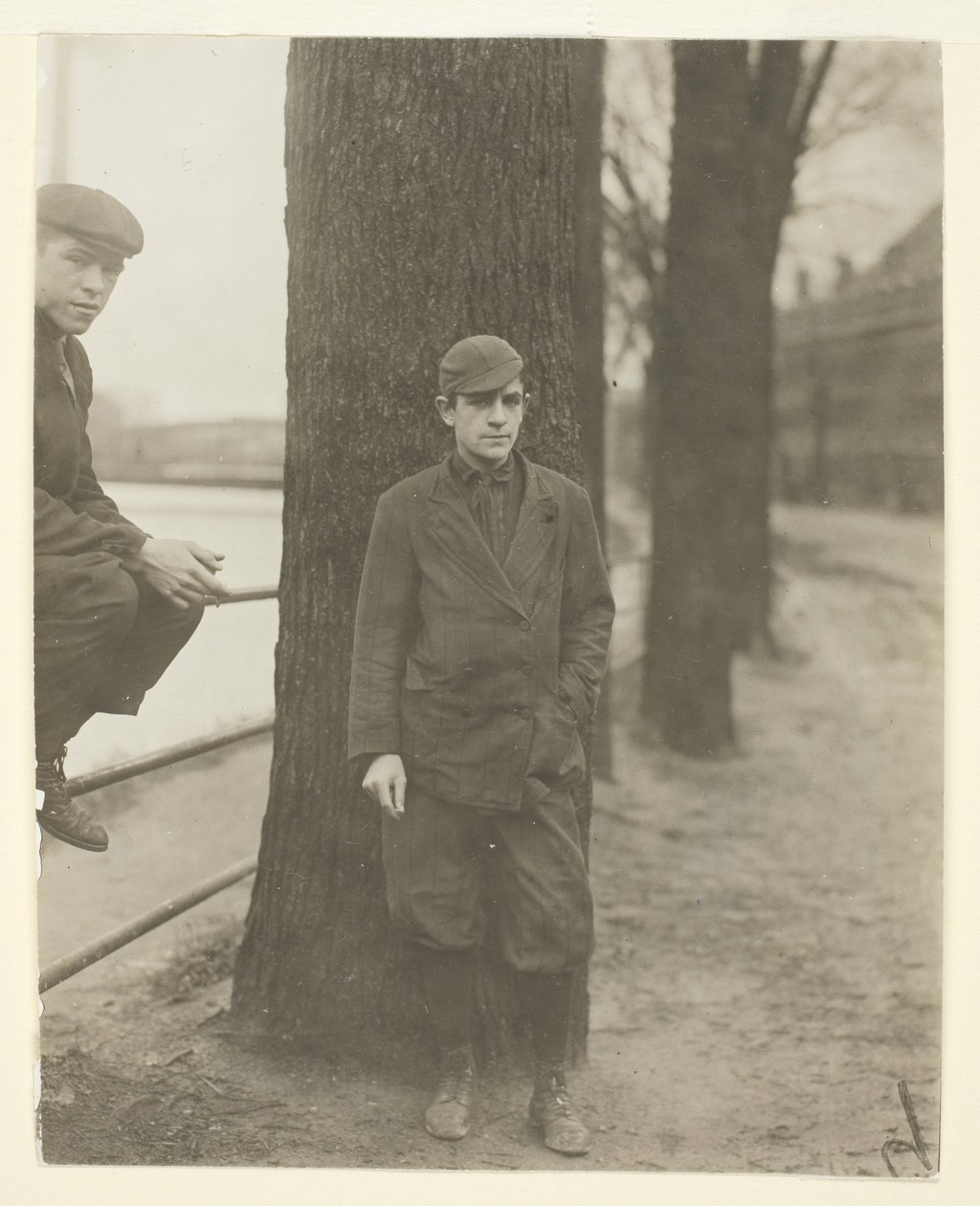 Bleach Room Boy, Leon Halcourt, 16 Years Old, Lawrence, Massachusetts by Lewis Wickes Hine