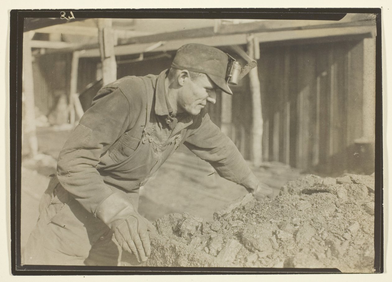 Brakeman on Coal Train, Pennsylvania by Lewis Wickes Hine