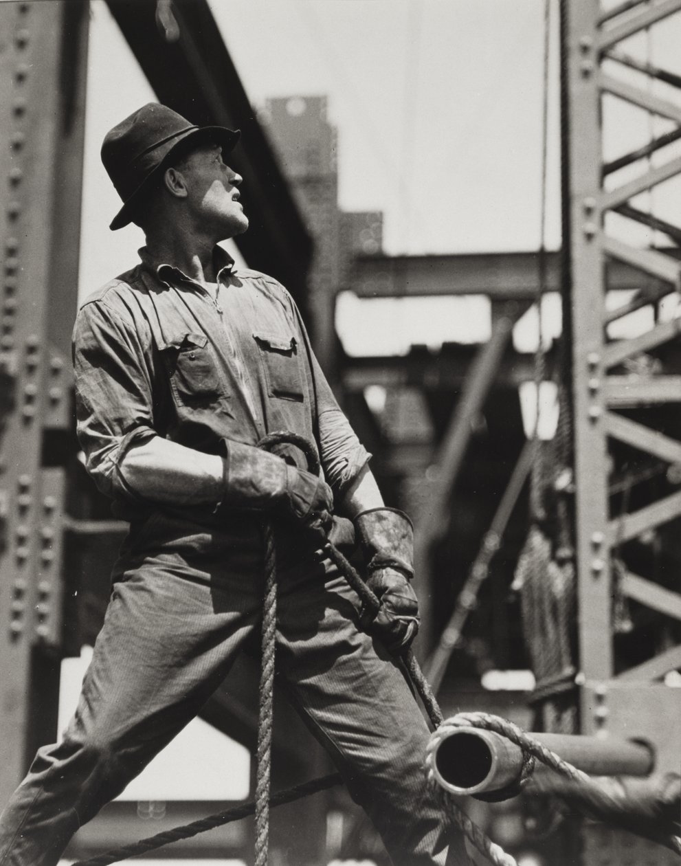 Derrick-Man by Lewis Wickes Hine