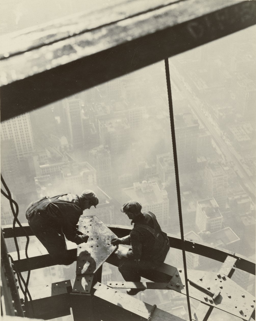 Empire State Building, New York, 1931 by Lewis Wickes Hine