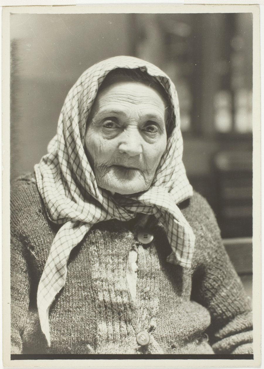 Jewish Grandmother, Ellis Island by Lewis Wickes Hine