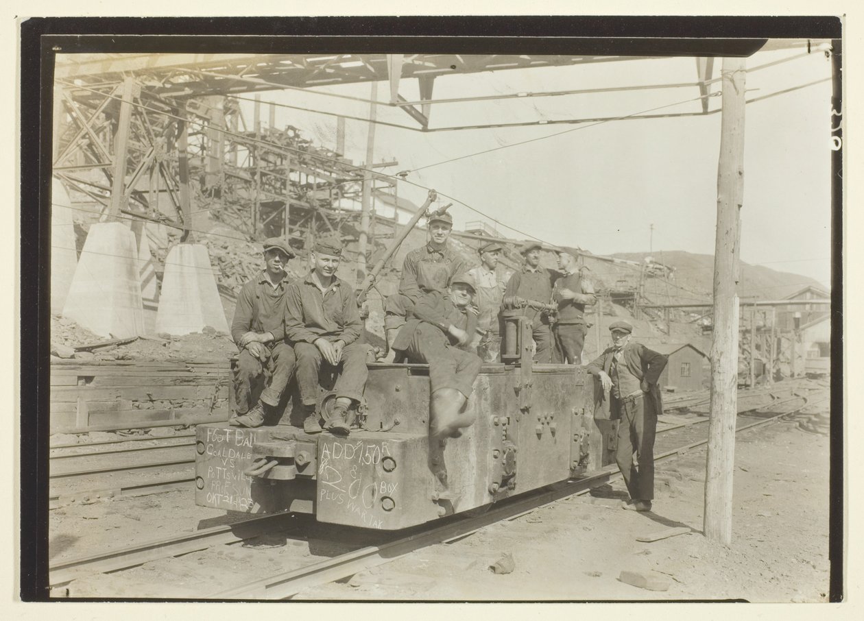 Untitled (A Fairly Modern Coal Mine, Electrified, In East Pennsylvania) by Lewis Wickes Hine
