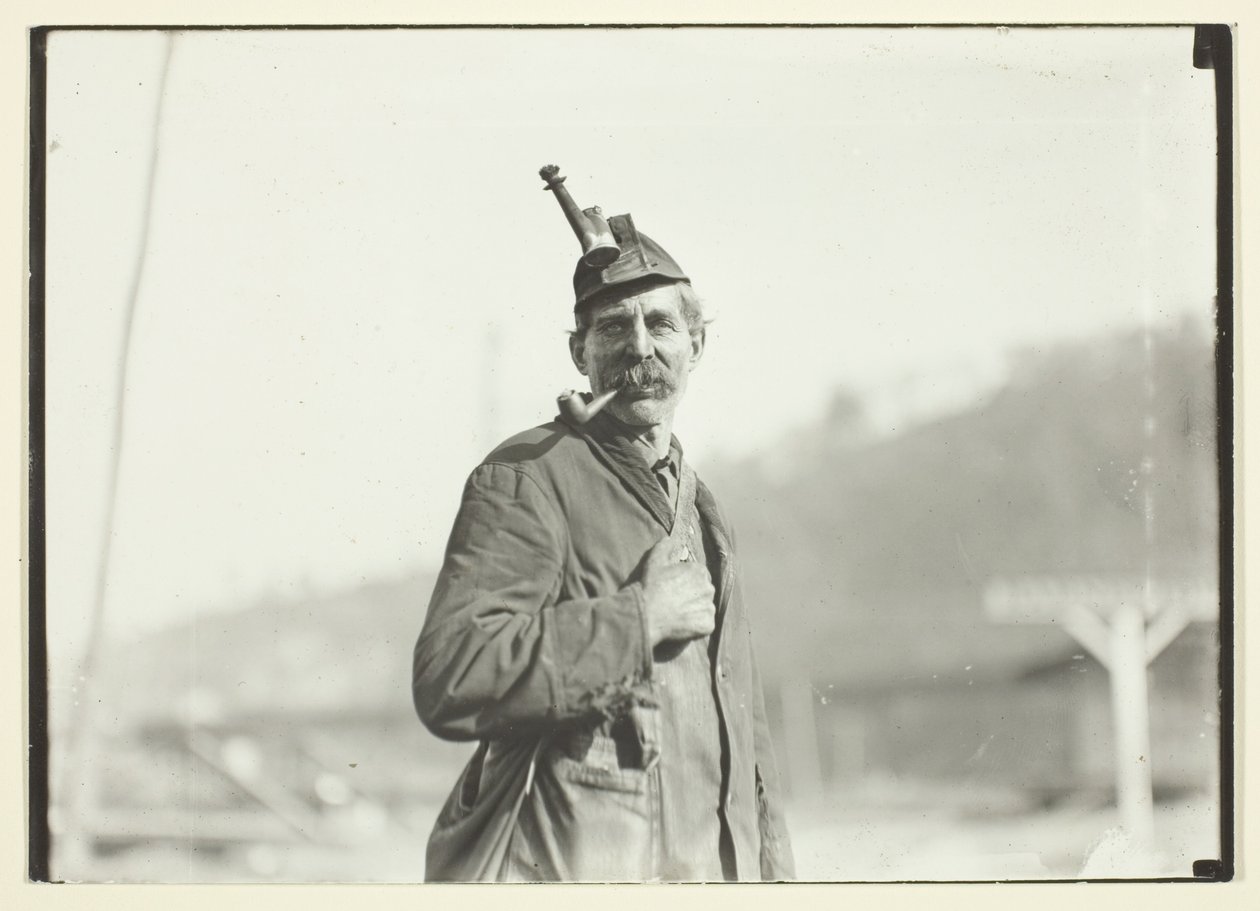 Welsh Coal Miner, West Virginia Mine by Lewis Wickes Hine