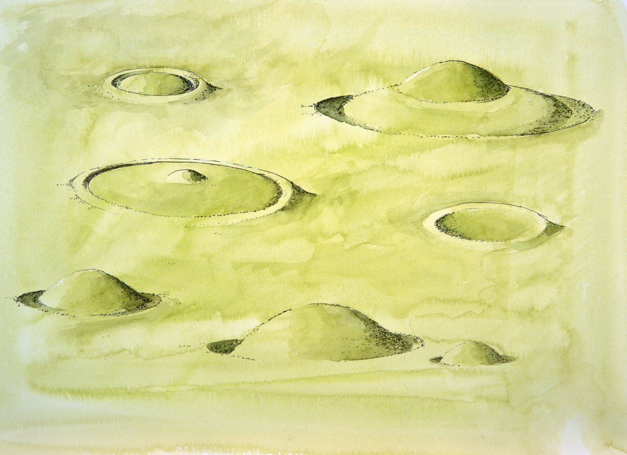 Bronze Age Barrow Types by Liam Wales
