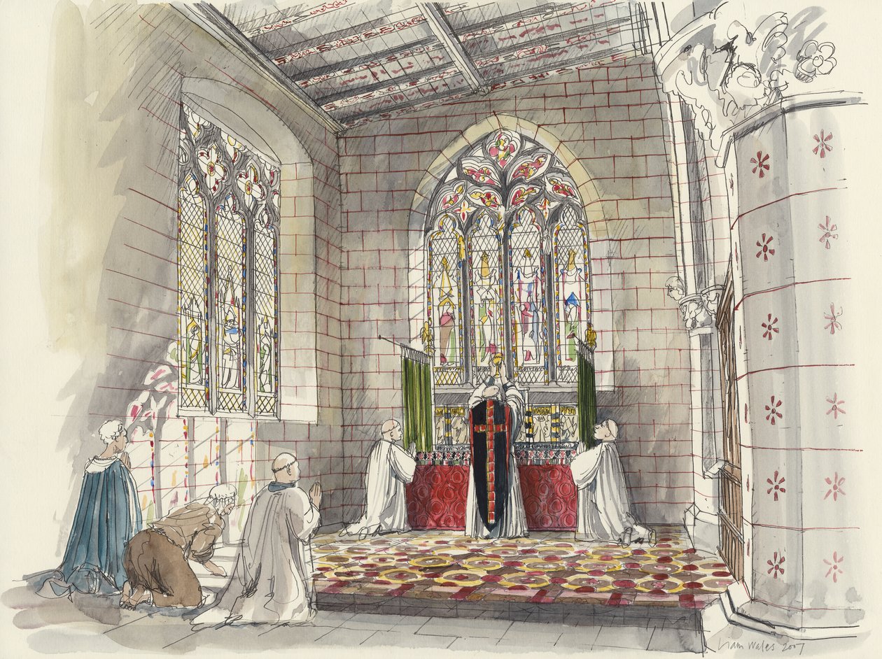 Priest at the Altar of St Peter
