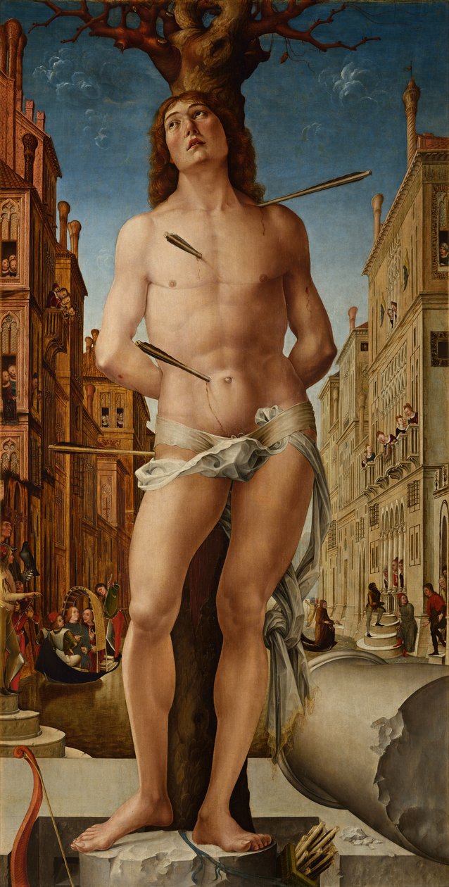 Saint Sebastian, 1495-c.1500 by Liberale