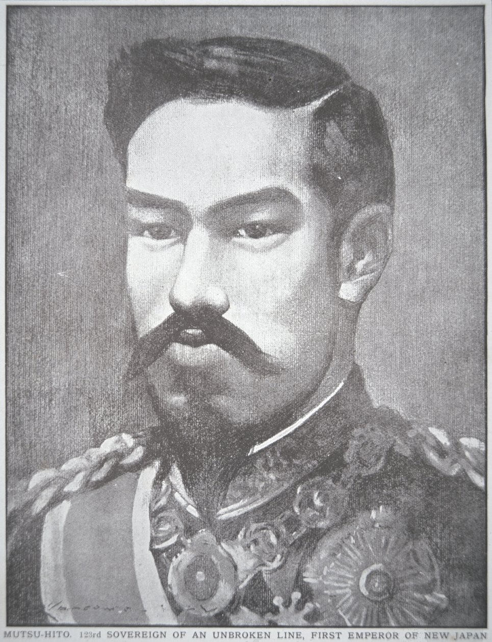 Emperor Mutsuhito of Japan by Unbekannt Unbekannt