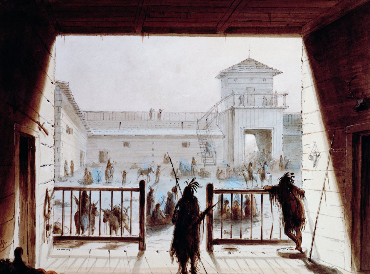 Fort Laramie by Unbekannt Unbekannt