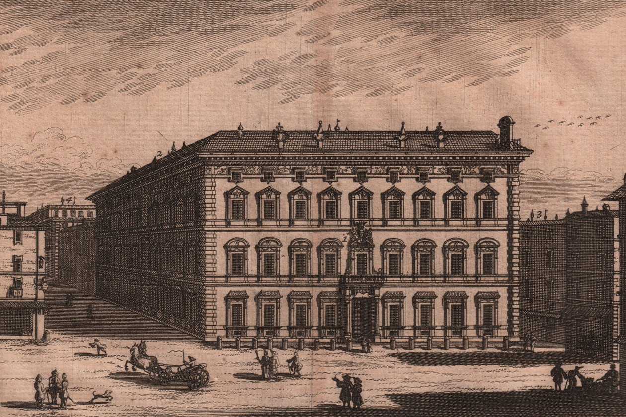 Palazzo Madama, Rome, Lazio, Italy by Unbekannt Unbekannt