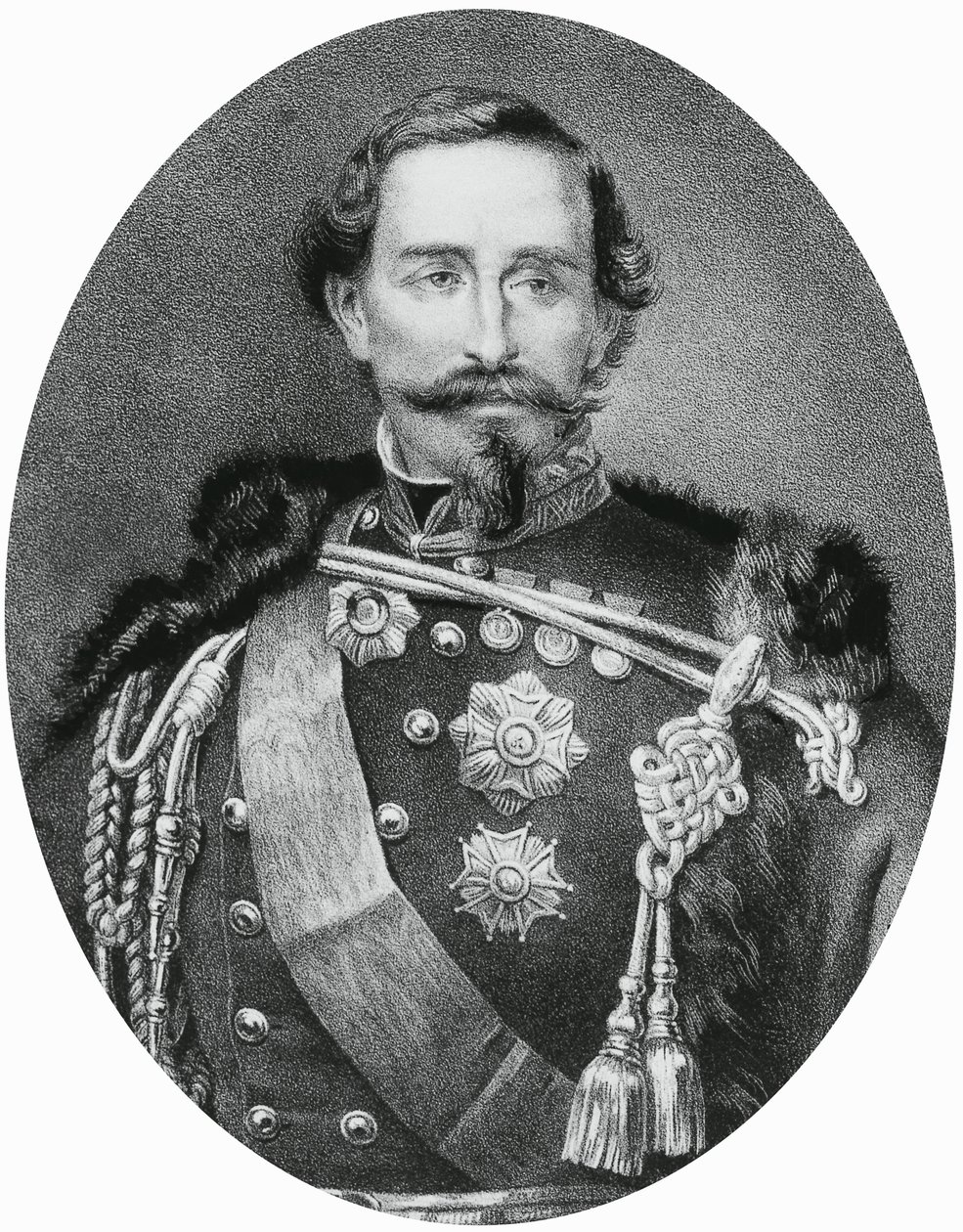 Portrait of Alfonso Ferrero della Marmora (1804-1878), Italian general and politician by Unbekannt Unbekannt