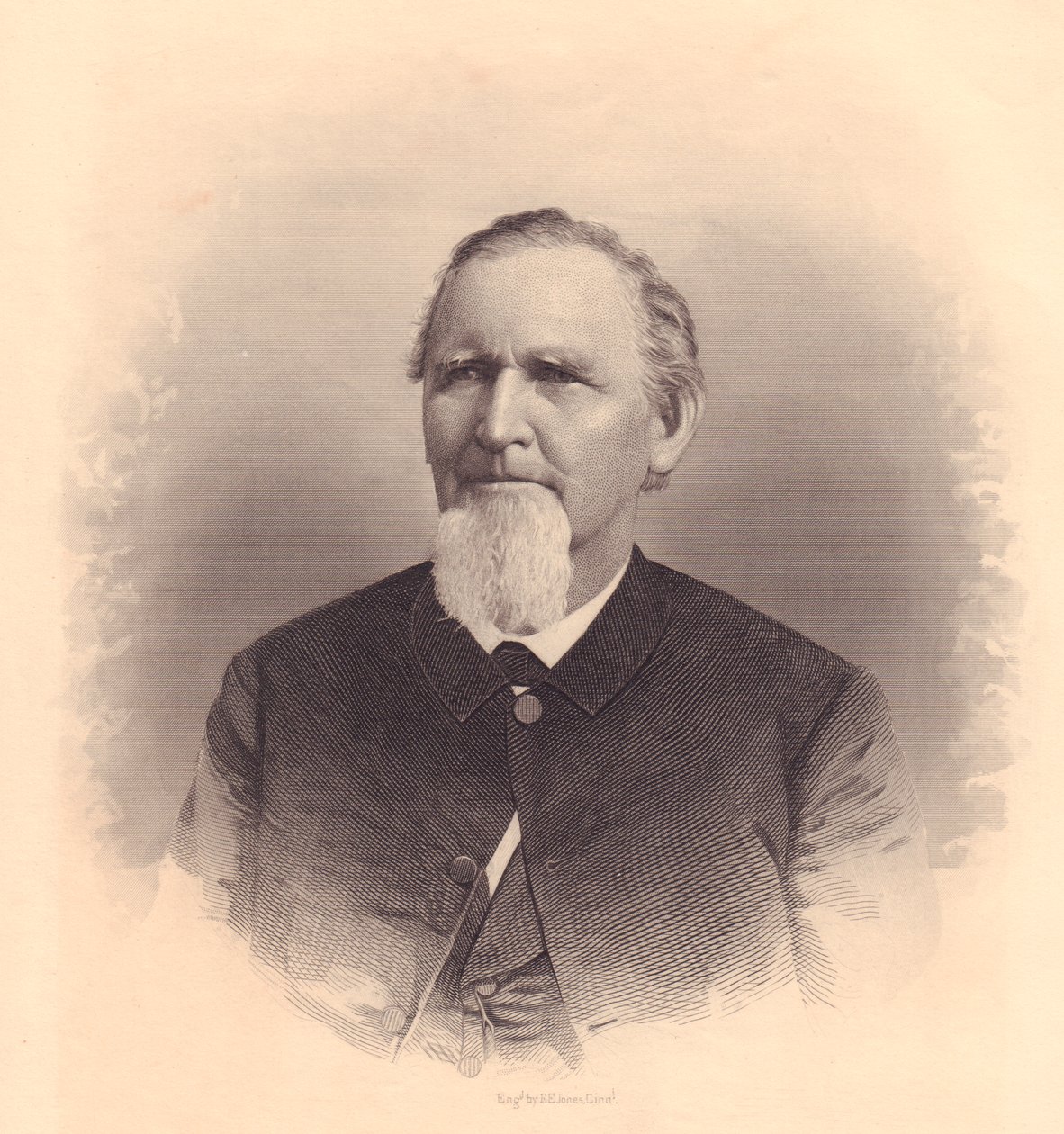 Portrait of American Methodist clergyman John L Smith by Unbekannt Unbekannt