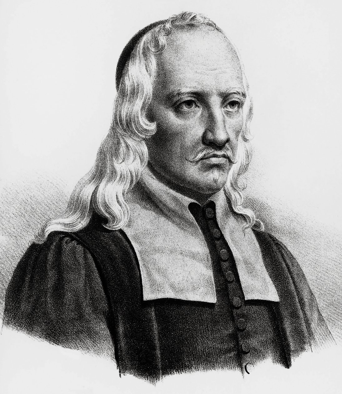 Portrait of Giovanni Alfonso Borelli, Italian mathematician, astronomer, philosopher, physiologist by Unbekannt Unbekannt