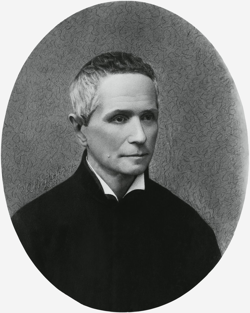 Portrait of Giulio Isdegerde Cecchi, known as father Filippo Cecchi, Italian physicist, meteorologist, and inventor by Unbekannt Unbekannt