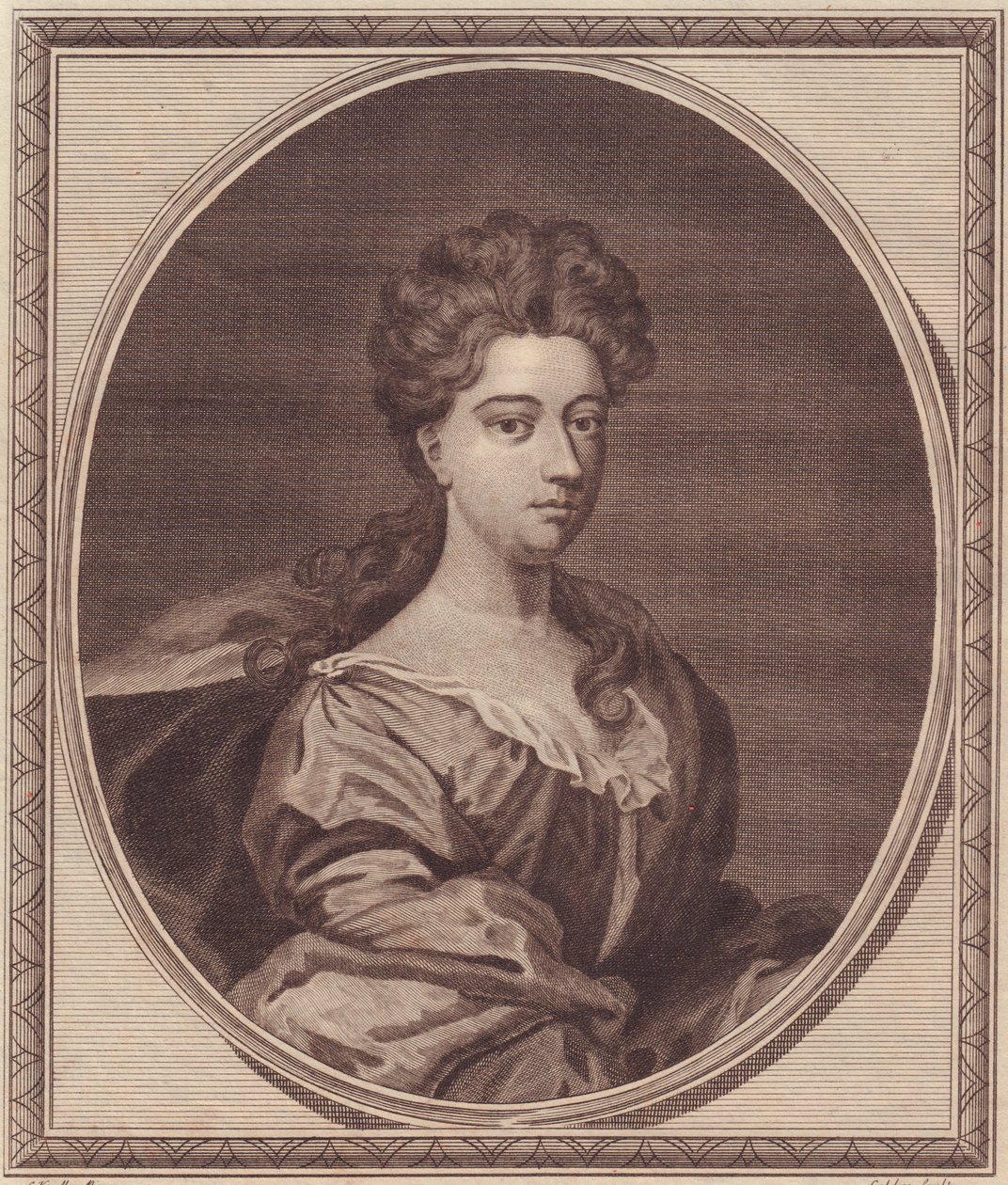 Portrait of Greville Doddington, Duchess of Manchester by Unbekannt Unbekannt