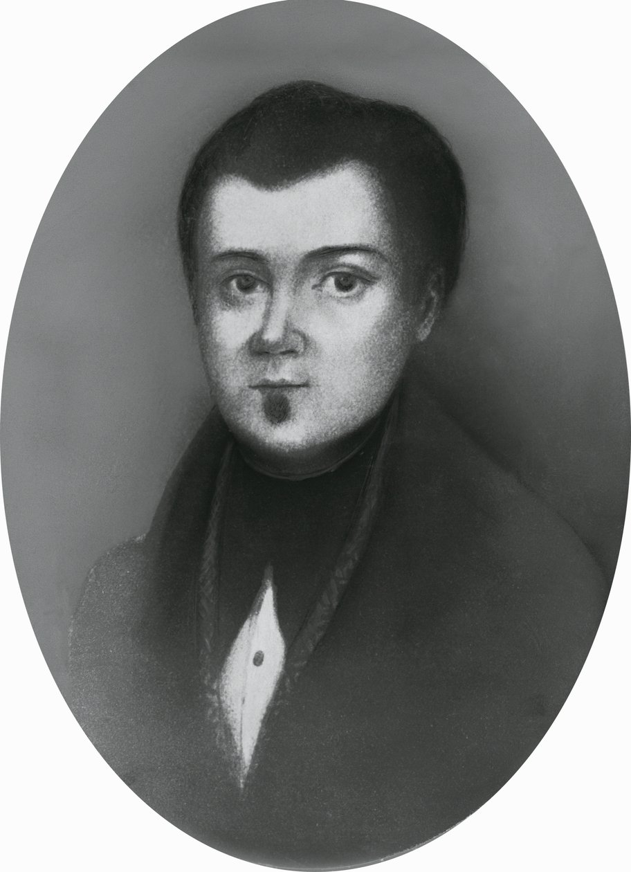 Portrait of Jacopo Ruffini (1805-1833), Italian physician and patriot by Unbekannt Unbekannt